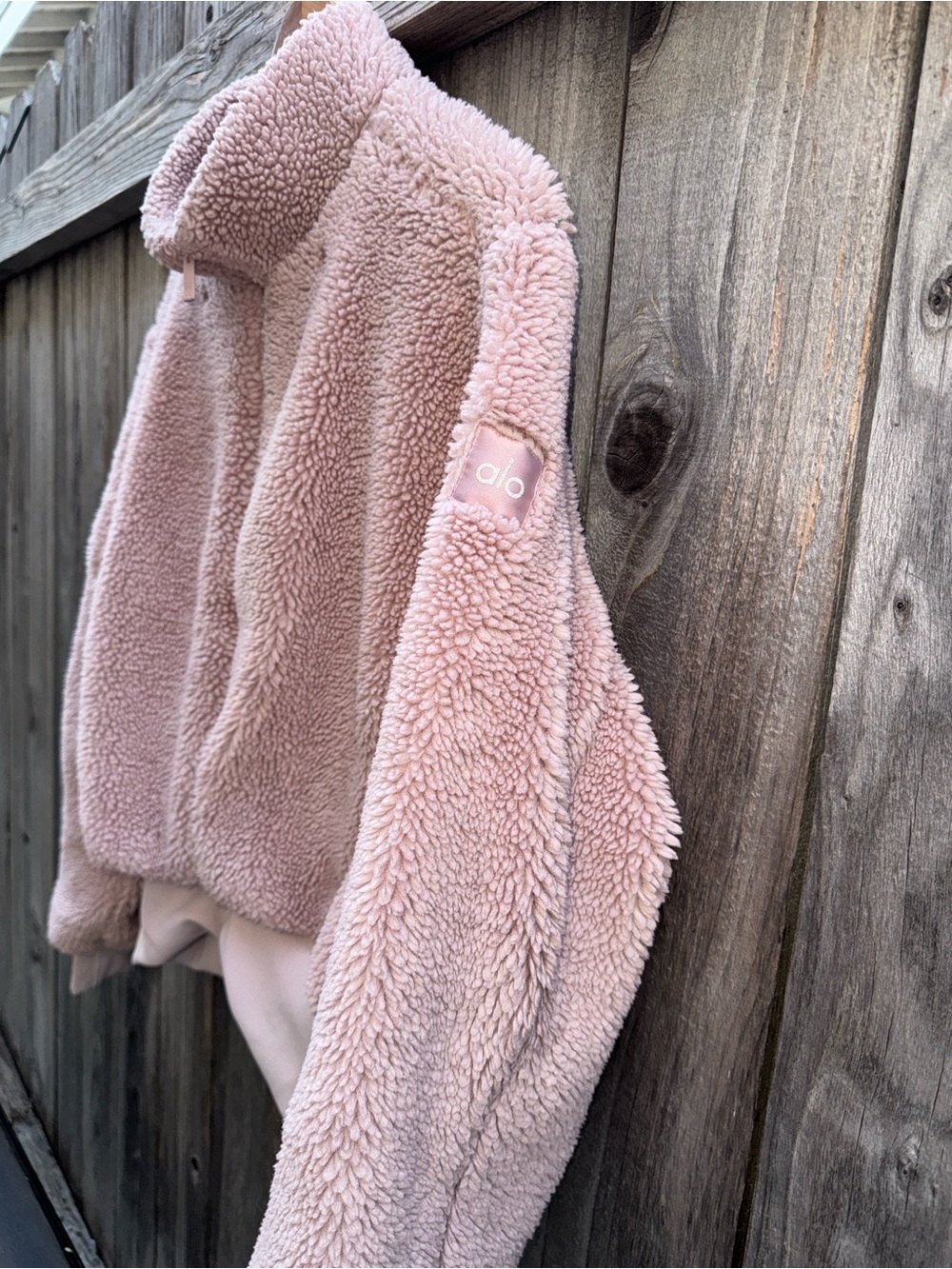 Alo Yoga Foxy Sherpa Jacket Size XS - Picture 3 of 10